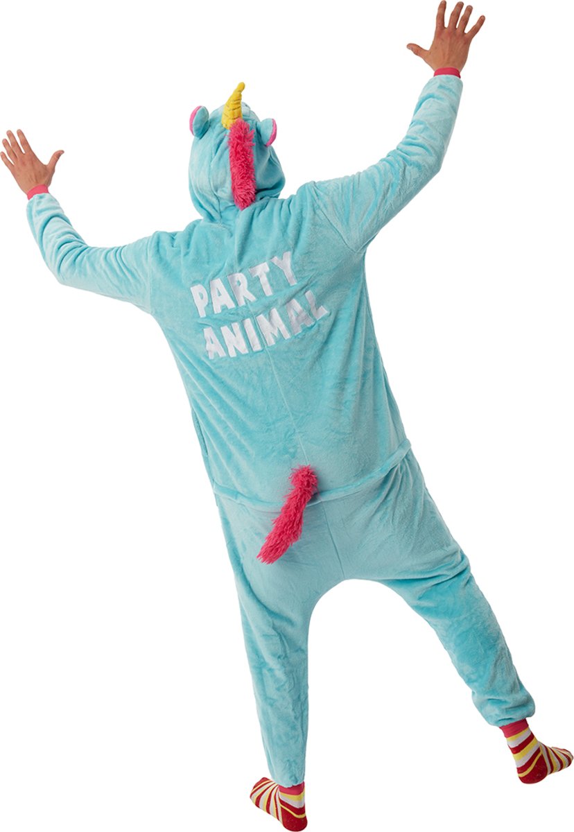 Eenhoorn unicorn onesie | Party animal - maat M